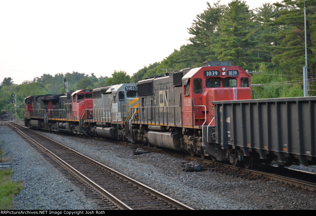 CN 1039, GTW 5953, CN 2519 & CN 2693